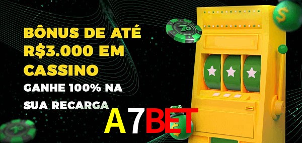 A7Bet melhor bônus de depósito